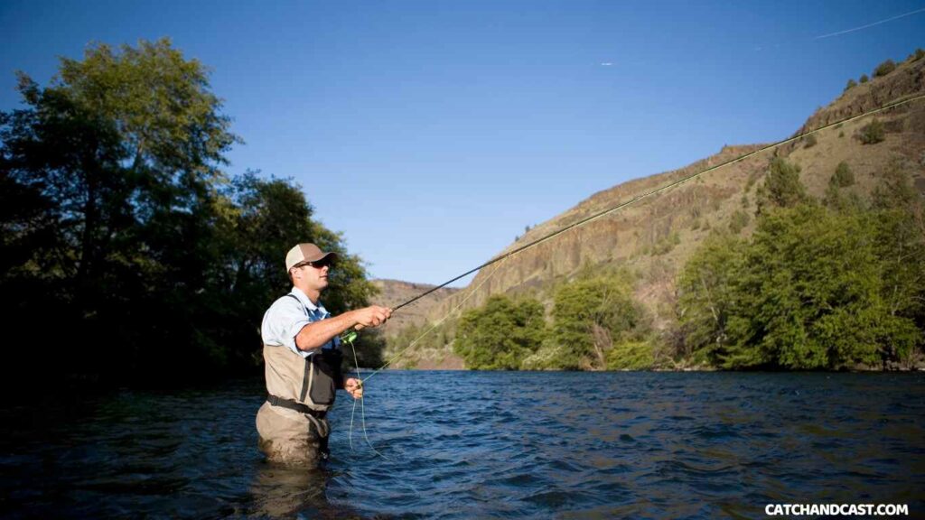 Fly fishing