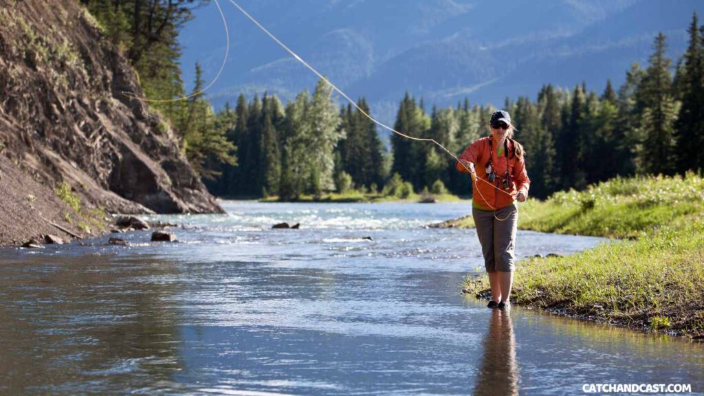 Saltwater fly fishing